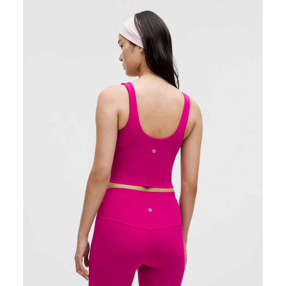 (6) $68 NWT Lululemon Align Tank Top *Light Support, A/B Cup Ripened Raspberry - Picture 4 of 8